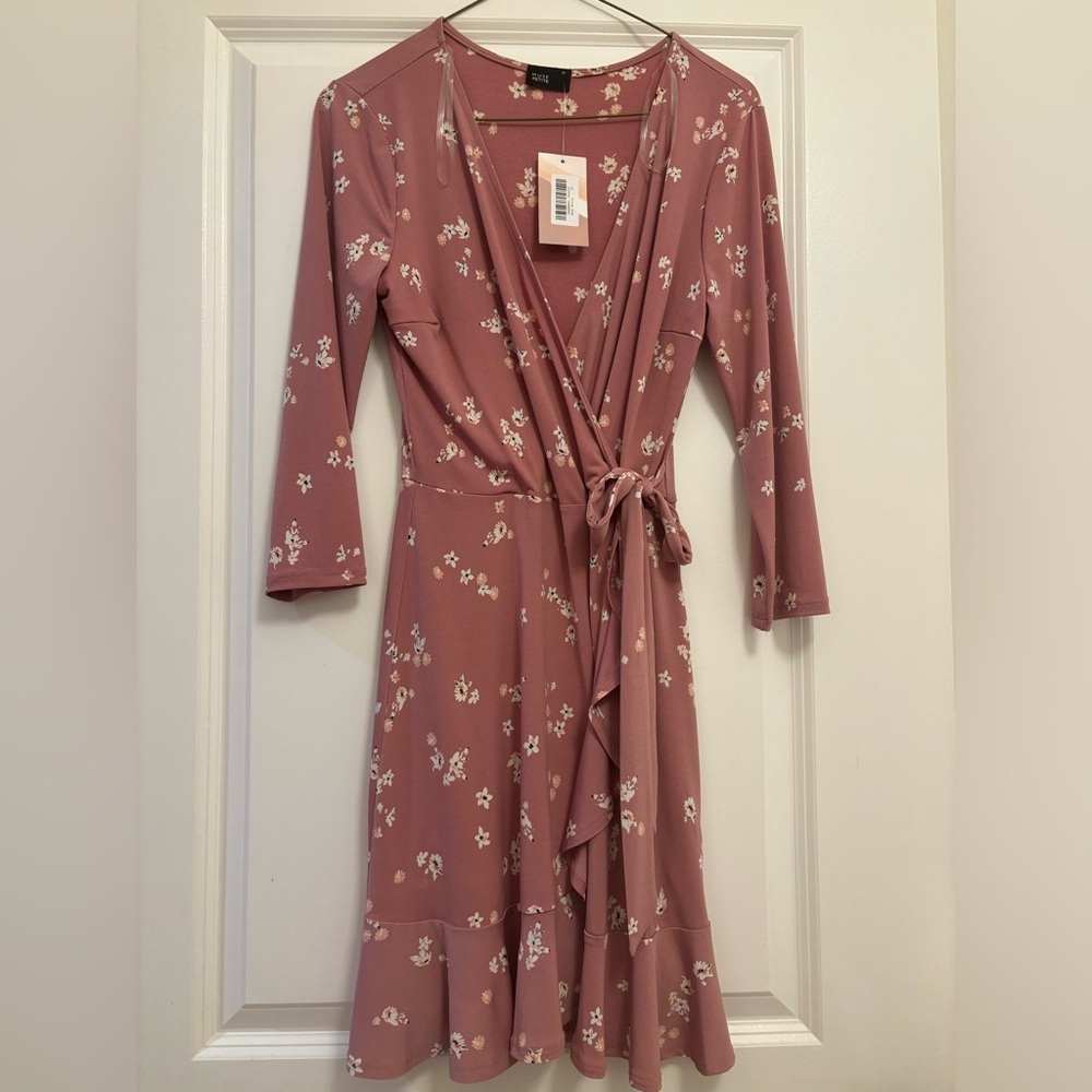 Short Story Muse petite wrap dress small petite NWT